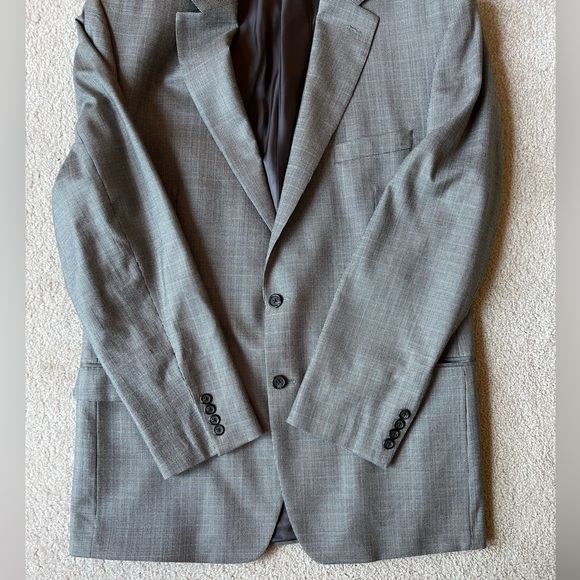 Ralph Lauren Modern Fit Plaid Silk-Wool Men’s Suit Jacket| Sz 46L - Picture 5 of 13